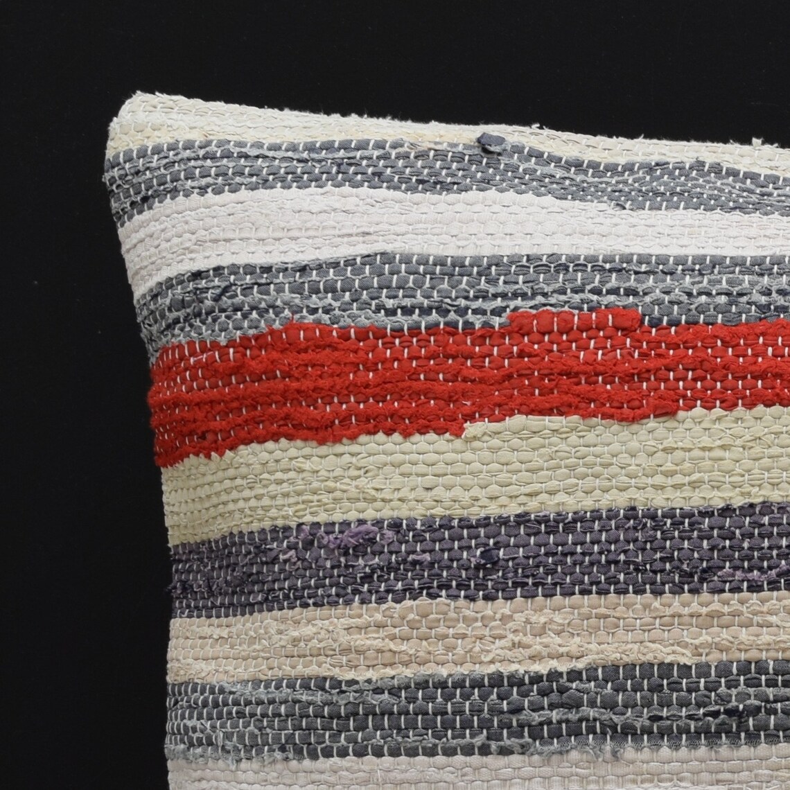 Kilim Lumbar Pillow Cover 16x26 Moroccan Pillow Moroccan Etsy