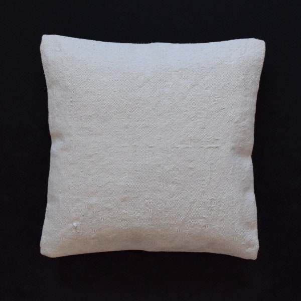 18"x18" moroccan pillow coussin marocain floor pillow cotton kilim throw pillow berber pillow handira pillow cotton kilim pillow 45x45
