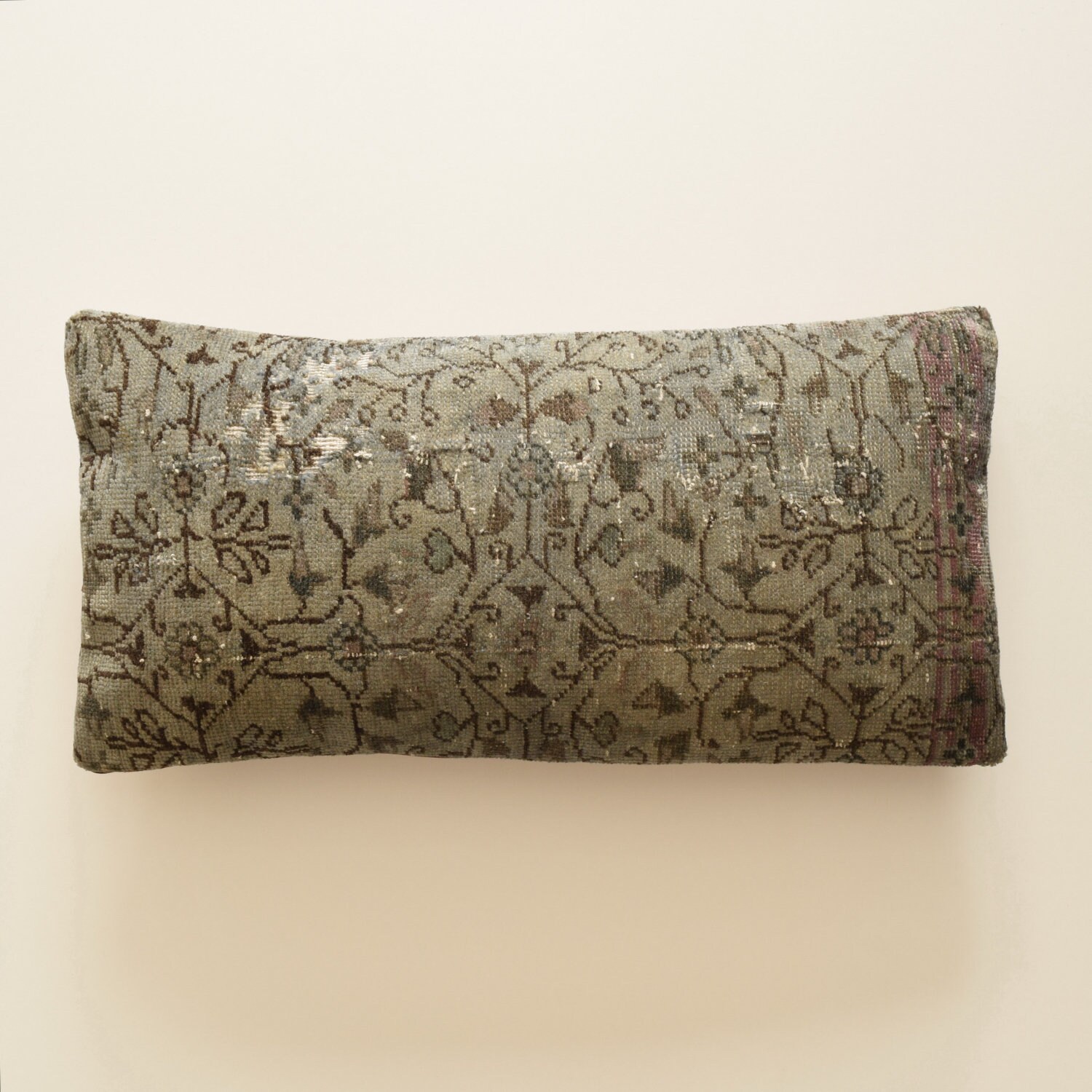 Alfombra cubierta de almohada 12 x 24 almohada marroquí cojín | Etsy