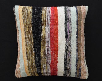 キリム 枕カバー 22x22 トルコ 枕カバー モロッコ 枕 55x55 ラグ 枕
