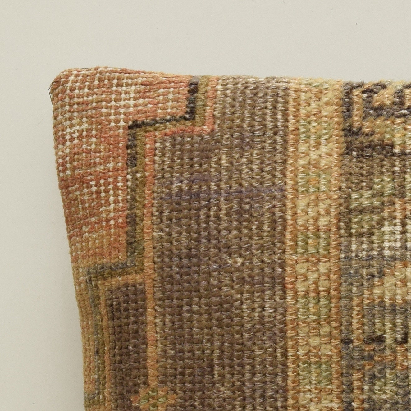 Cubierta de almohada de alfombra 14x14 almohada marroquí cojín | Etsy