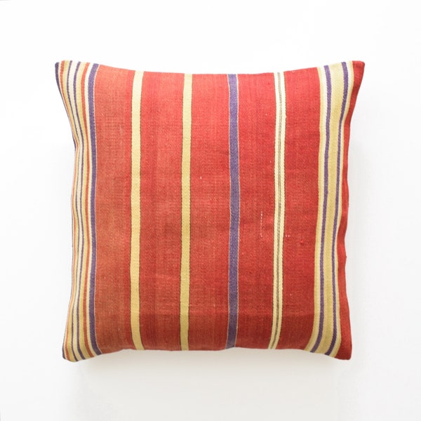 kilim pillow cover 22x22 moroccan pillow moroccan cushion 55x55 kussensloop marokkaanse kussens kissen boho pillow