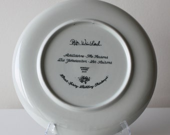 Bjorn Wiinblad 'the Seasons Spring' Plate From 1970's (900 G. / Ø