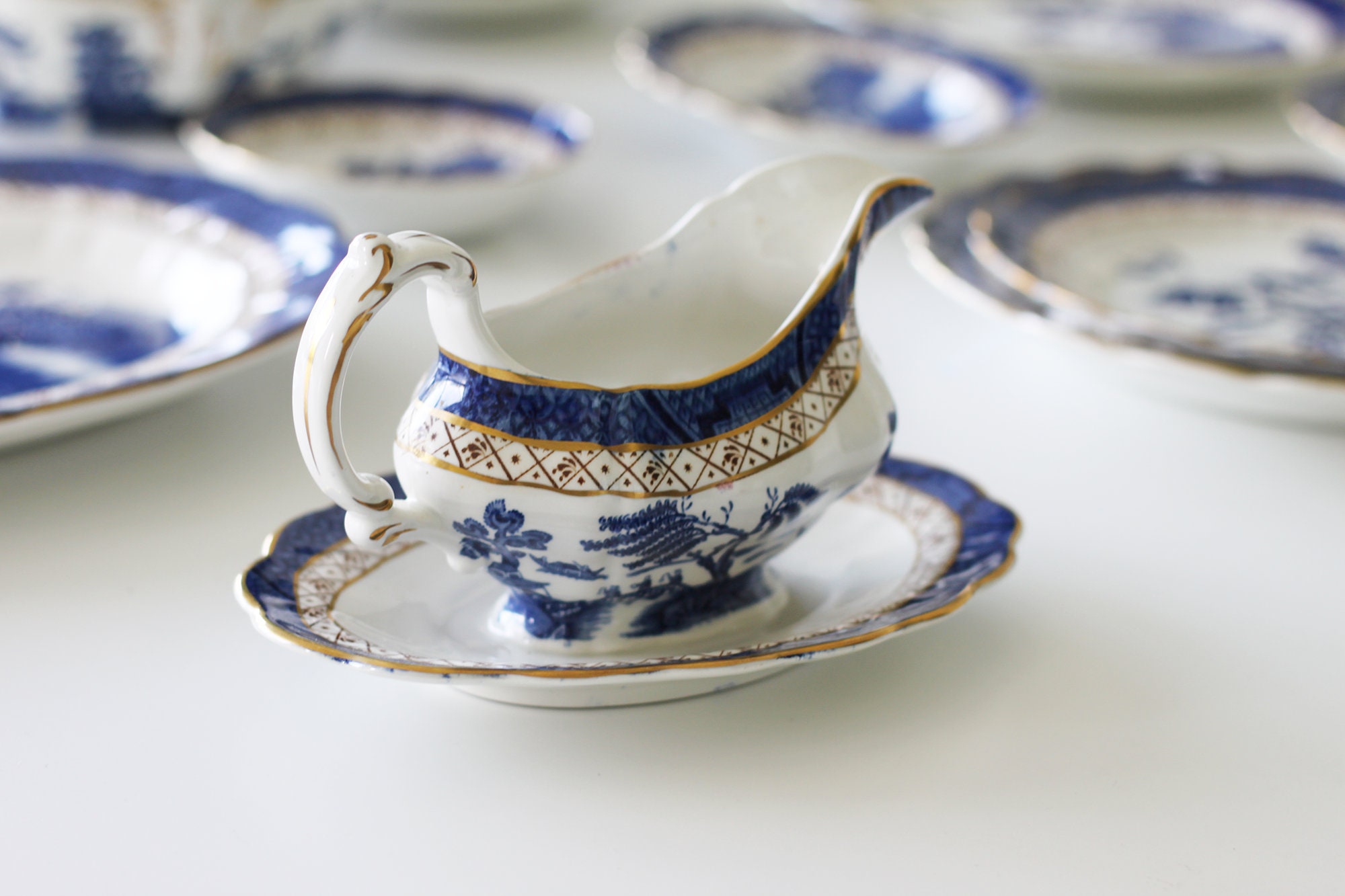 Booths A8025 ブース リアルオールドウィロー オーバル30cm Booths A8025 ブース リアルオールドウィロー オーバル30cm