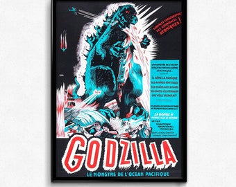 Godzilla 1954 Etsy
