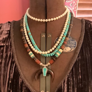 Akoya Pearl Necklace, Vintage Natural Golden Pearl Necklace, 14K Clasp Pearl Necklace, 34&quot; Akoya Pearl Necklace w/14K Clasp, AAA Pearls