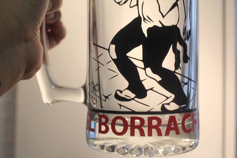 El Borracho Loteria Mexican Svg Etsy