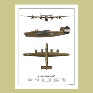 B-24 Liberator Heavy Bomber of World War II