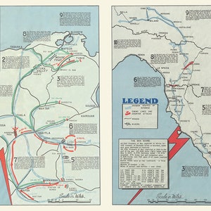1st Armored Division - Old Ironsides - Campaign Map - US Army