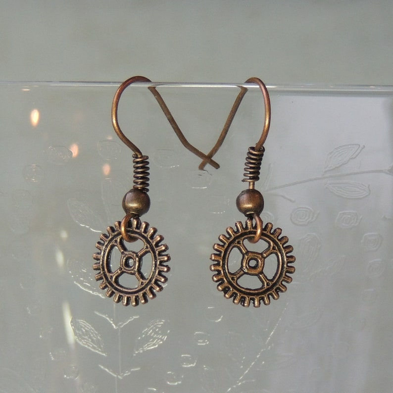 Steampunk Earhooks image 2