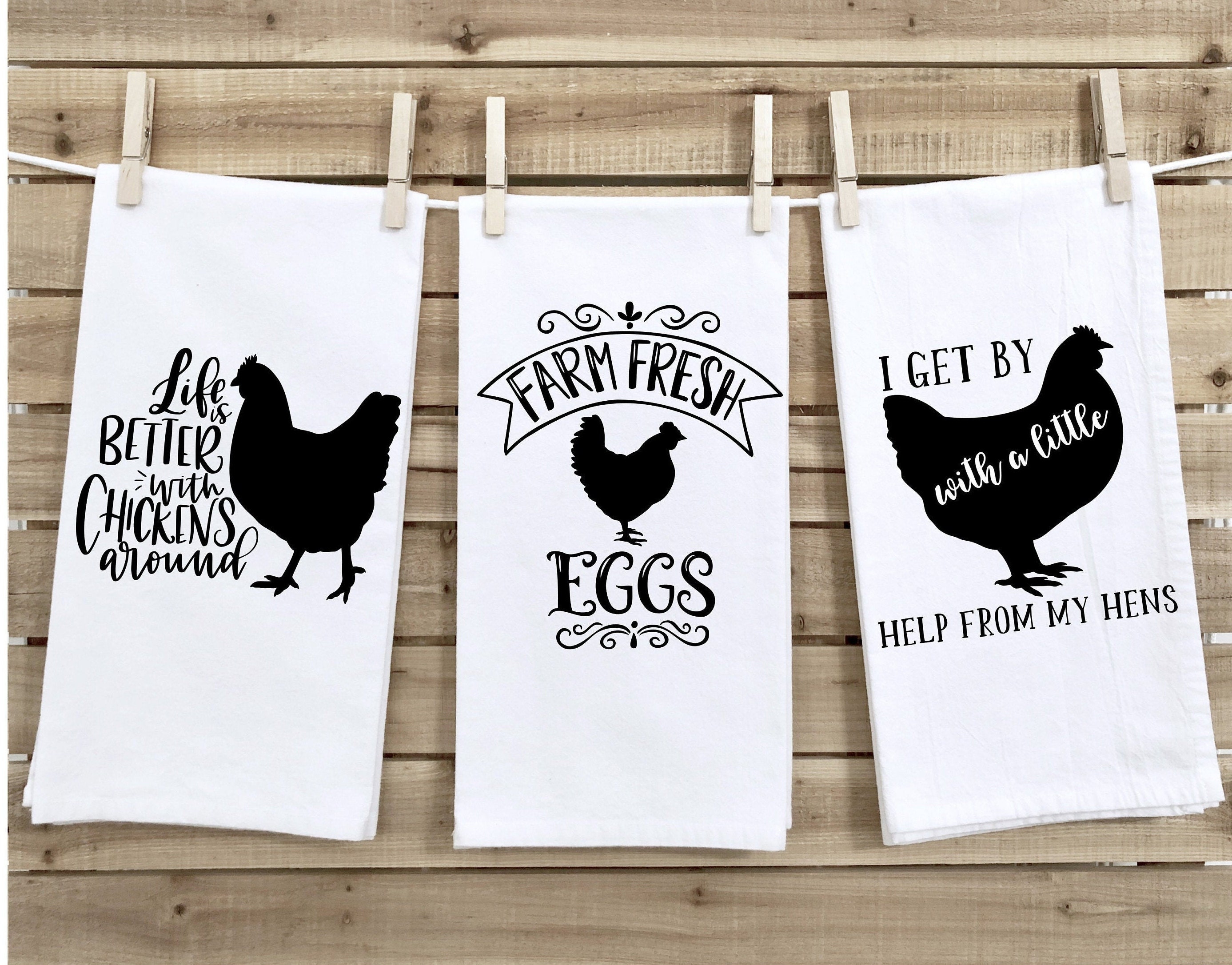 Chicken Kitchen Towel, Funny Kitchen Towel, Chicken Towel, Funny Chick –  Lisa Sparling Art