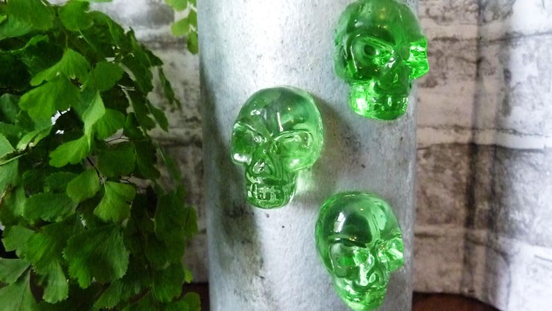 Resin Skull Magnets Skull Fridge Magnet Buy One get One Free