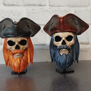 3D Printed Pirate Skull, Pirate Skull