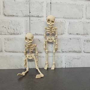 Flexi Skeleton, 3D Printed Dancing Skeleton, 3D Printed Skeleton