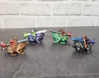 Missile Toads, Missile Toad, Toad Bauble, Christmas Toad