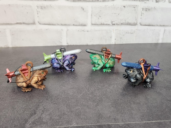 Missile Toads, Missile Toad, Toad Bauble, Christmas Toad