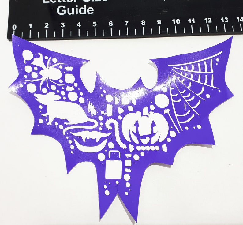 Halloween Sticker Bat Sticker, Halloween Decal