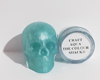 Pastel Resin Skull Knob: Gothic Drawer Pull, Made to Order
