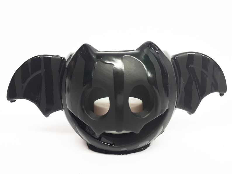 Bat Tea Light Candle Holder Halloween Bat Etsy UK