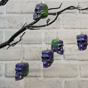 Monster baubles, 3D printed Monster Baubles, Halloween Bauble