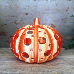 3D Printed Pumpkin Lantern, Pumpkin Lantern, Halloween Pumpkin