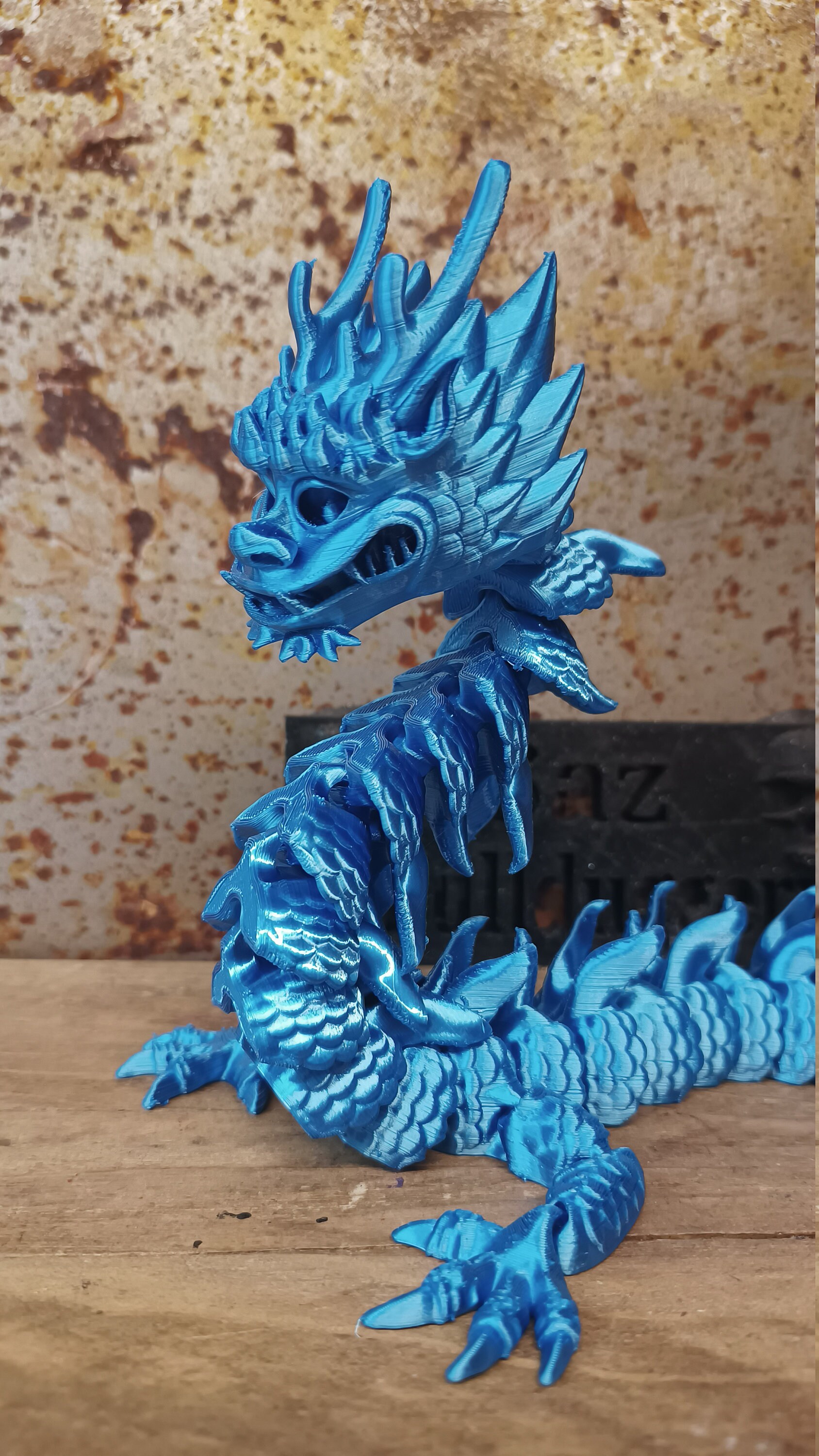 Flexi Factory Articulated Dragon, 3D Printed Dragon - Etsy