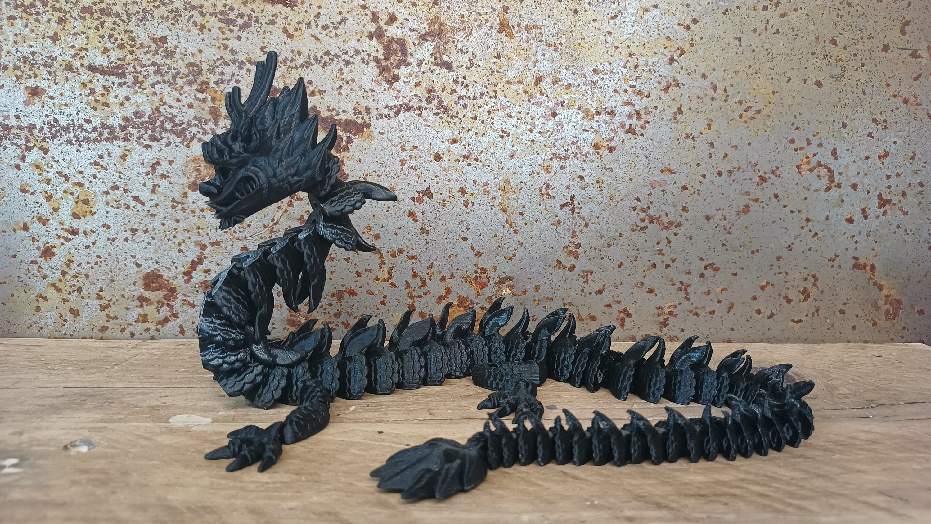 Flexi Factory Articulated Dragon, 3D Printed Dragon - Etsy