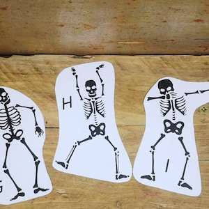 Skeleton Vinyl Decals,  Skeleton Stickers, Skeleton Car Stickers