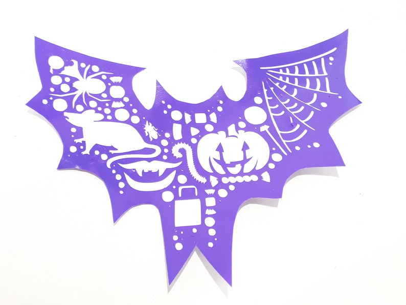 Halloween Sticker Bat Sticker, Halloween Decal
