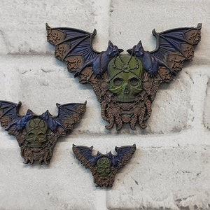 Bat Fridge magnets, Trio Of Bat Magnets