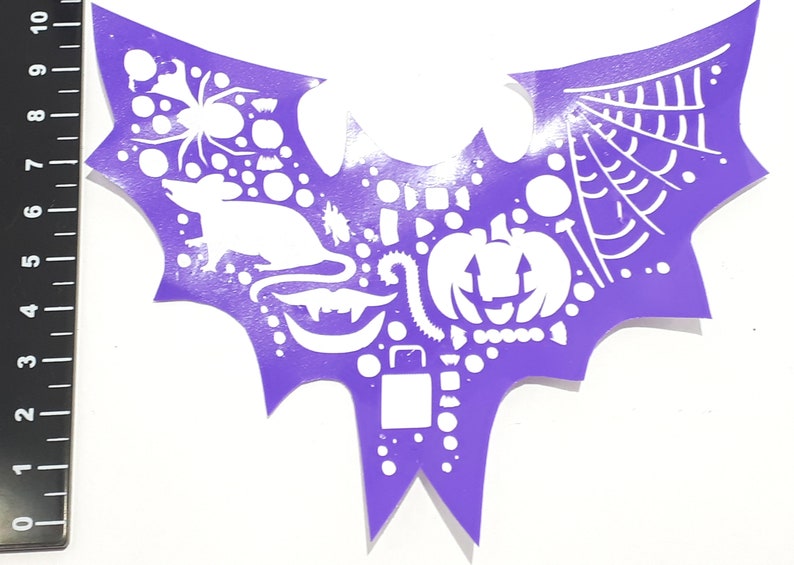 Halloween Sticker Bat Sticker, Halloween Decal