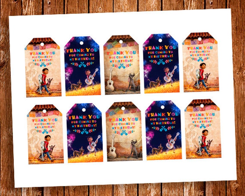 DIY Printable Tags Labels Coco Coco Tags Coco Brithday Party Birthday DIY Printable Tags Labels Coco Coco Tags Coco Brithday Party Birthday