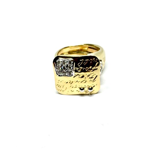 La Nouvelle Bague 18K Gold Diamond Ring View 3