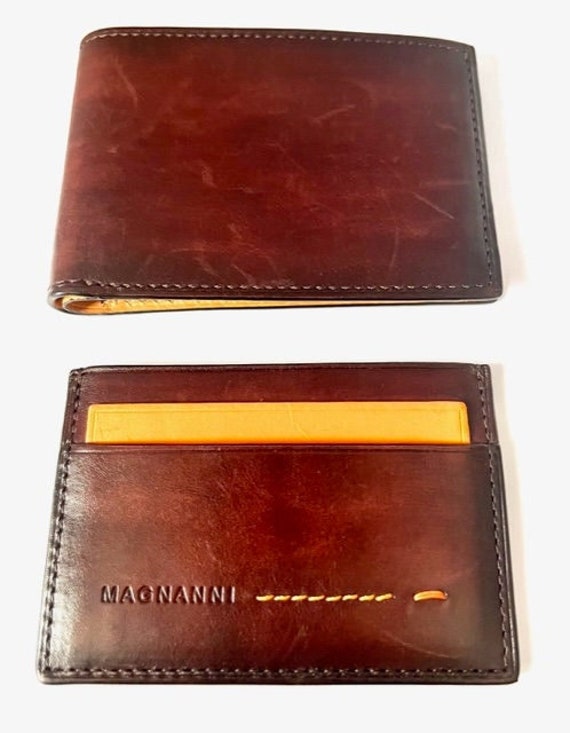 Magnanni Bifold Leather Wallet & Card Case Set - image 1