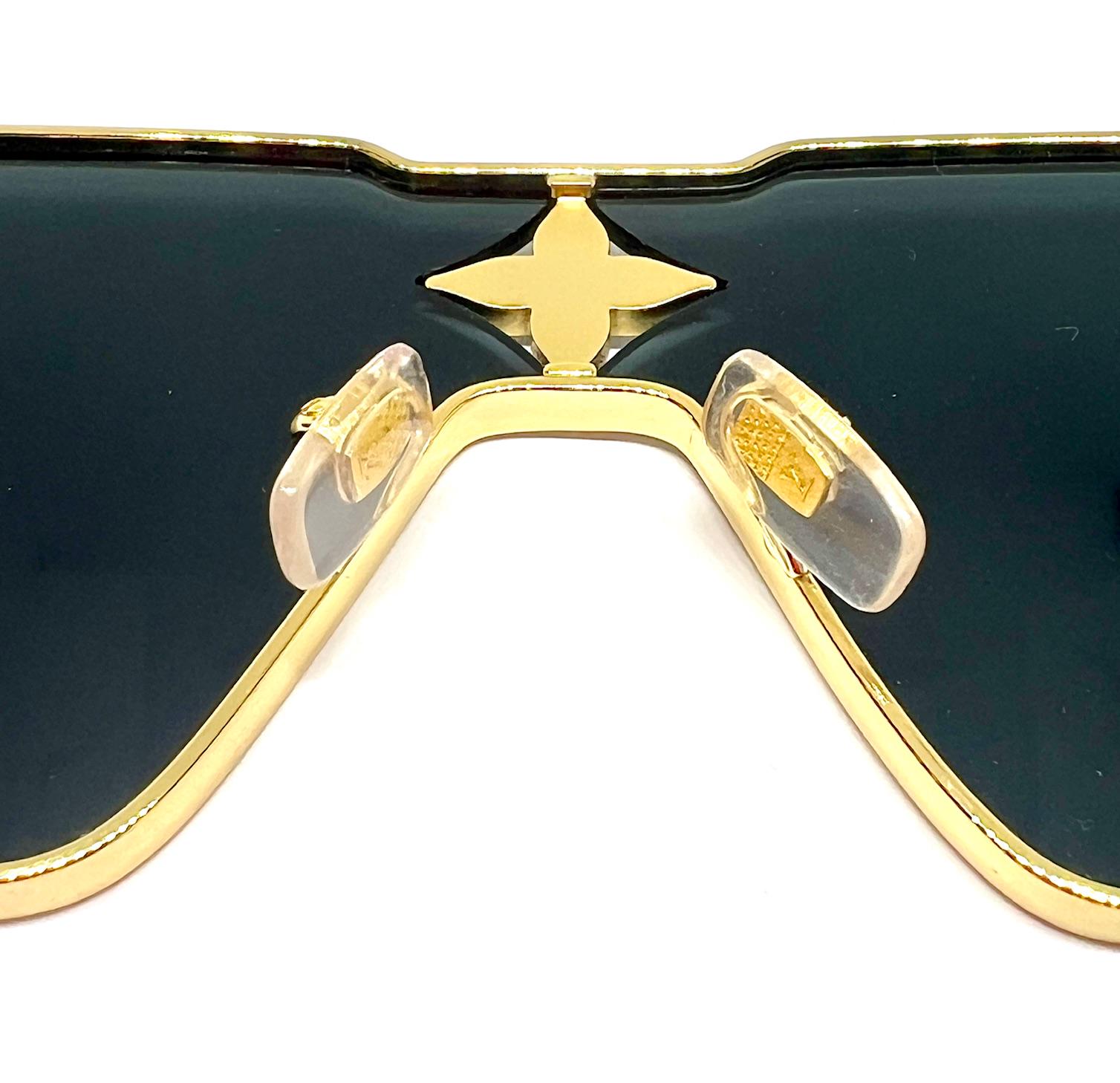 Louis Vuitton Cyclone Metal Sunglasses Z1700U - Etsy