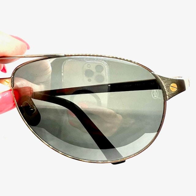 Cartier santos dumont sunglasses discount wood