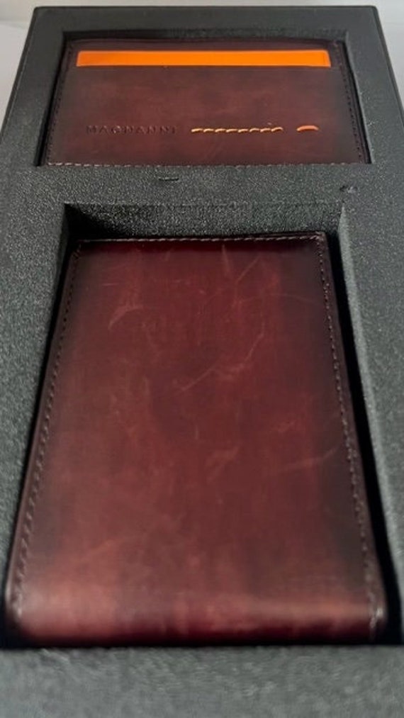Magnanni Bifold Leather Wallet & Card Case Set - image 4