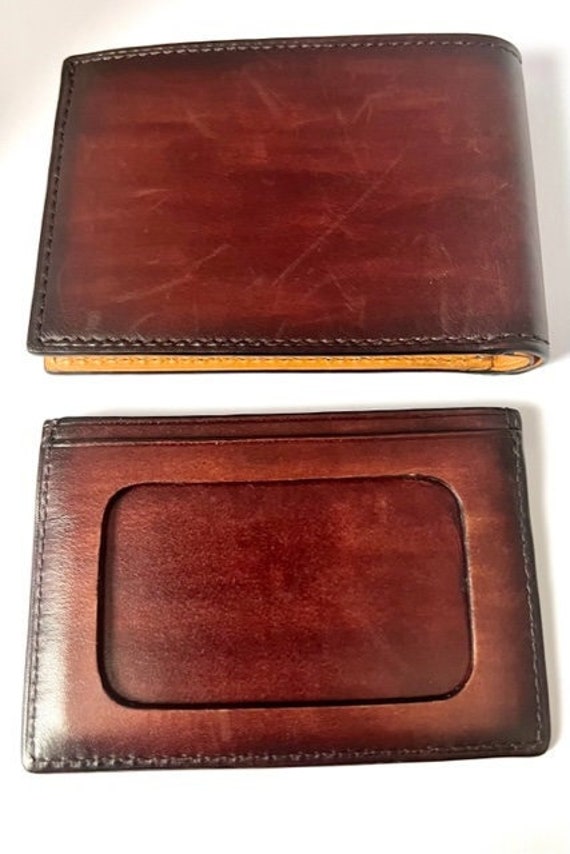 Magnanni Bifold Leather Wallet & Card Case Set - image 5