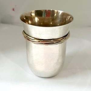 Cartier Trinity Sterling Silver Baby Cup / Cordial Glass (1970s-1980s) – Rare Vintage Collectible