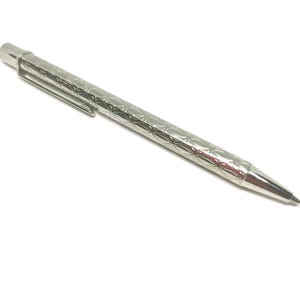 Cartier Must II ballpoint pen silver plated and palladium 1980s