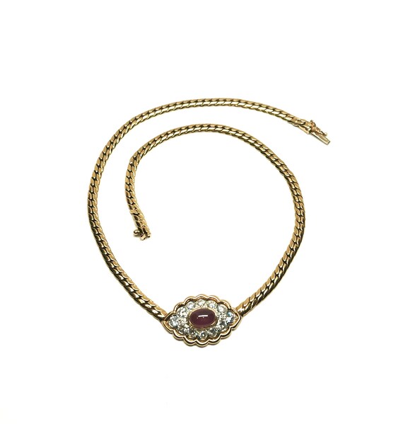 Vintage Van Cleef & Arpels Cabochon  Burmese Ruby… - image 9
