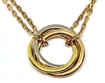 Cartier Trinity Necklace Mini - Etsy