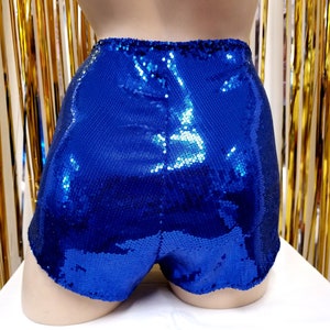 Booty Sequin Shorts Low, Mid, High Rise Many Colors Women Men Unisex ...