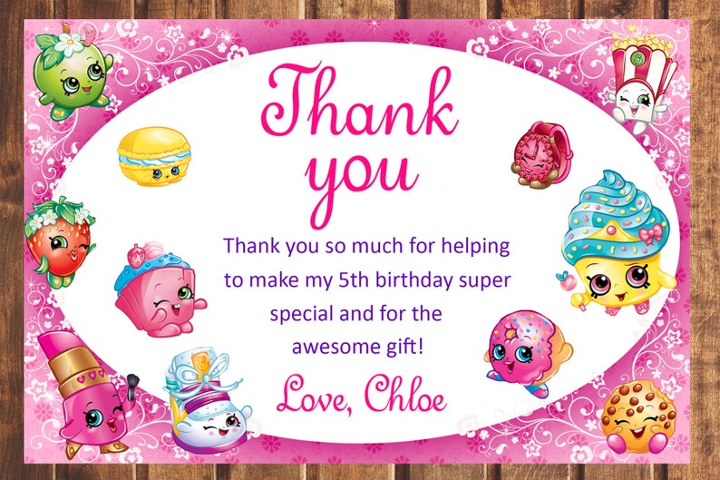 Shopkins thank on your own card, Shopkins Birthday card, Shopkins, Shopkins Occasion, Shopkins electronic card, Shopkins Printable-electronic document picture regarding Shopkins Birthday Card Printable named Shopkins thank your self card, Shopkins Birthday card, Shopkins, Shopkins Celebration, Shopkins electronic card, Shopkins Printable-electronic record