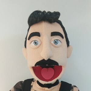 Custom Handmade Puppet by your design or photo, Professional Ventriloquist Puppet