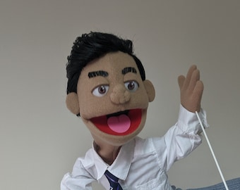 Custom Handmade Puppet by your design or photo, Professional Ventriloquist Puppet
