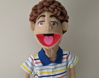 Custom Handmade Puppet by your design or photo, Professional Ventriloquist Puppet