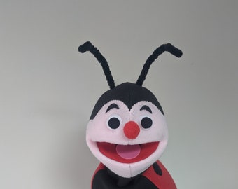 Ladybug Ventriloque Marionnette, Drôle de Marionnette, Style Professionnel Marionnette à Tige à Main