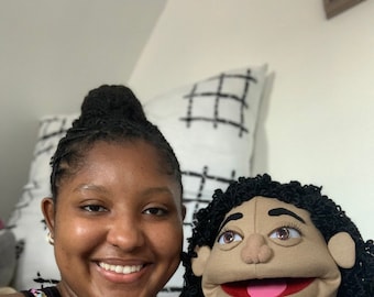 Custom Handmade Puppet by your design or photo, Professional Ventriloquist Puppet