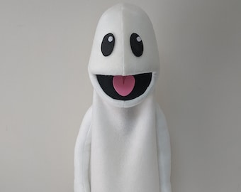 Ghost Ventriloquist Puppet, Funny Puppet, Professional Style Hand Rod Puppet